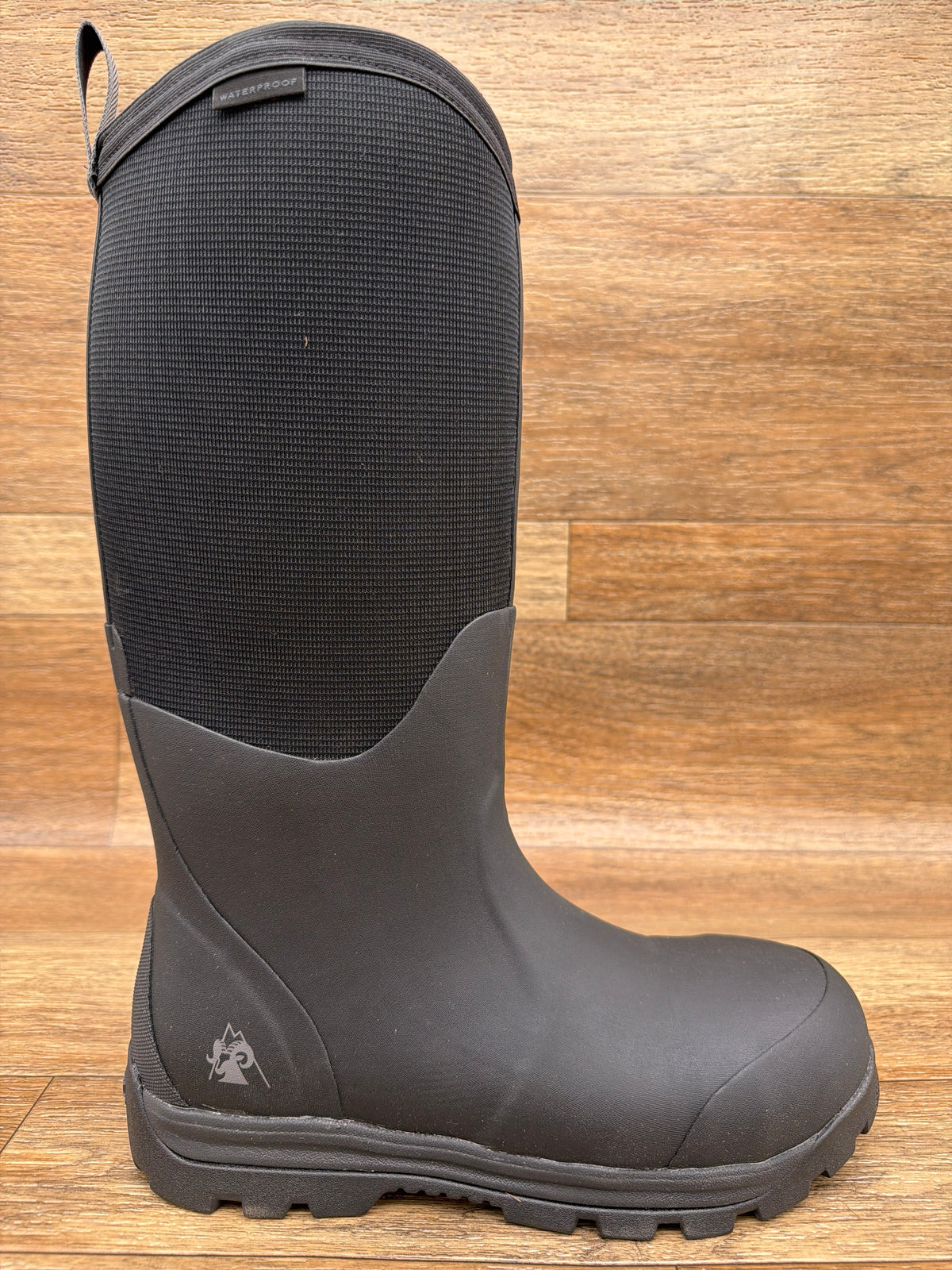 Rocky RKK0531 Backlands 16 inch rubber composite toe work boot, side profile