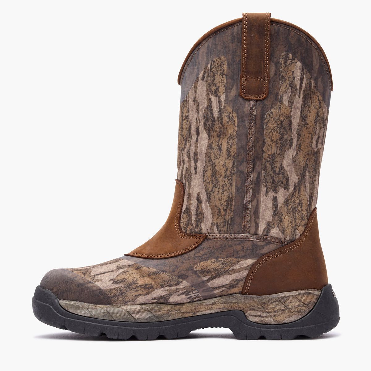 Rocky RKS0738 Big Cypress 11 inch waterproof camo hunting boot inside profile