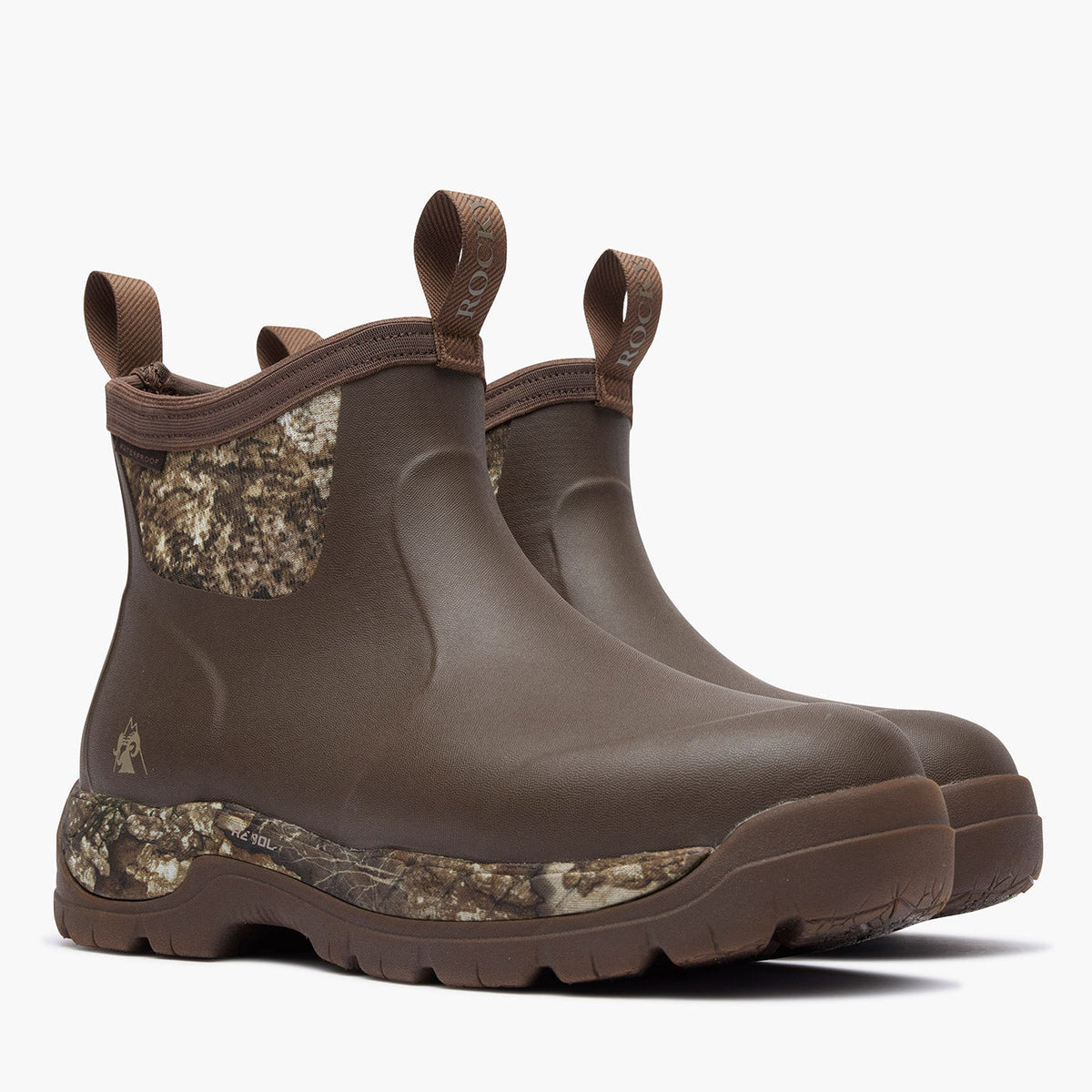 Rocky RKS0739 Big Cypress 6 inch rubber camo outdoor boot front view