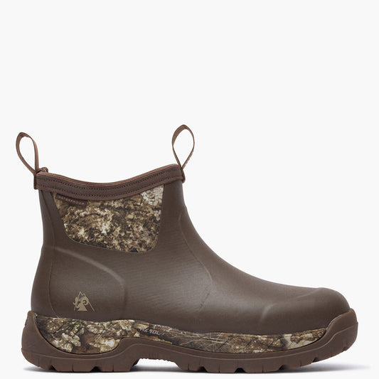 Rocky RKS0739 Big Cypress 6 inch rubber camo outdoor boot outside profile