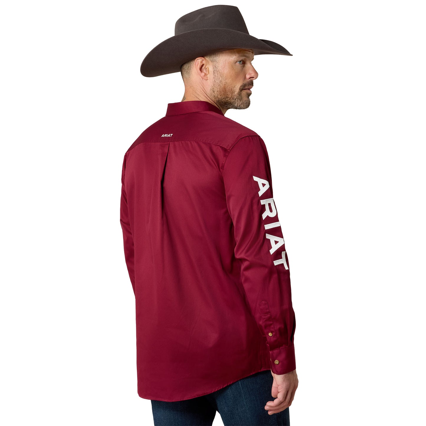 10027995 Men's Team Logo Twill Classic Shirt by Ariat