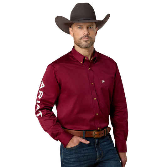 10027995 Men's Team Logo Twill Classic Shirt by Ariat