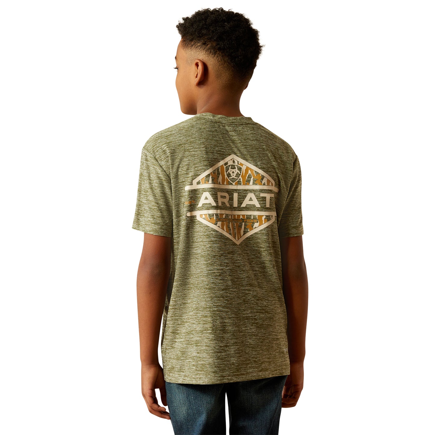 10054755 Boys Charger Short Sleeve T-Shirt by Ariat