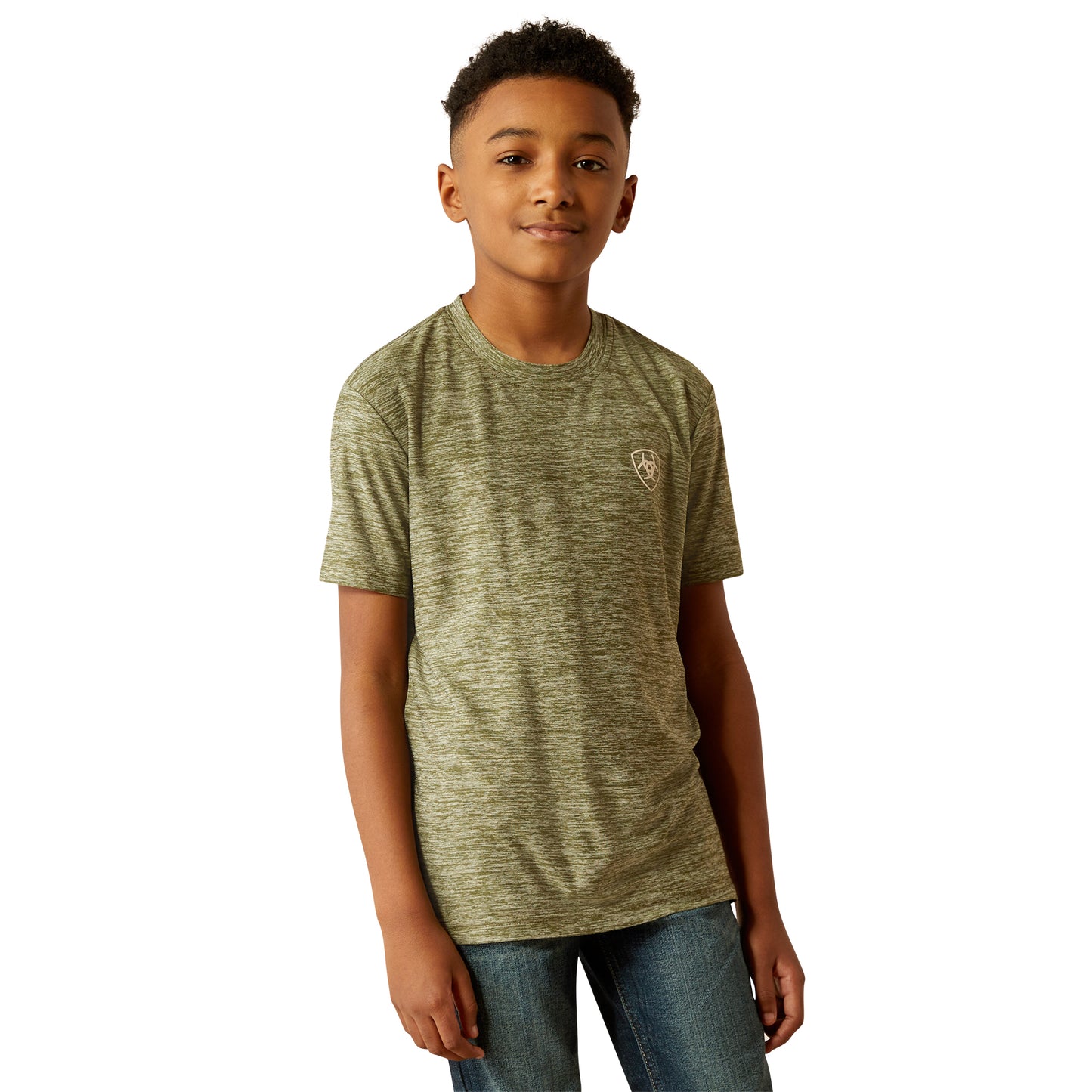 10054755 Boys Charger Short Sleeve T-Shirt by Ariat