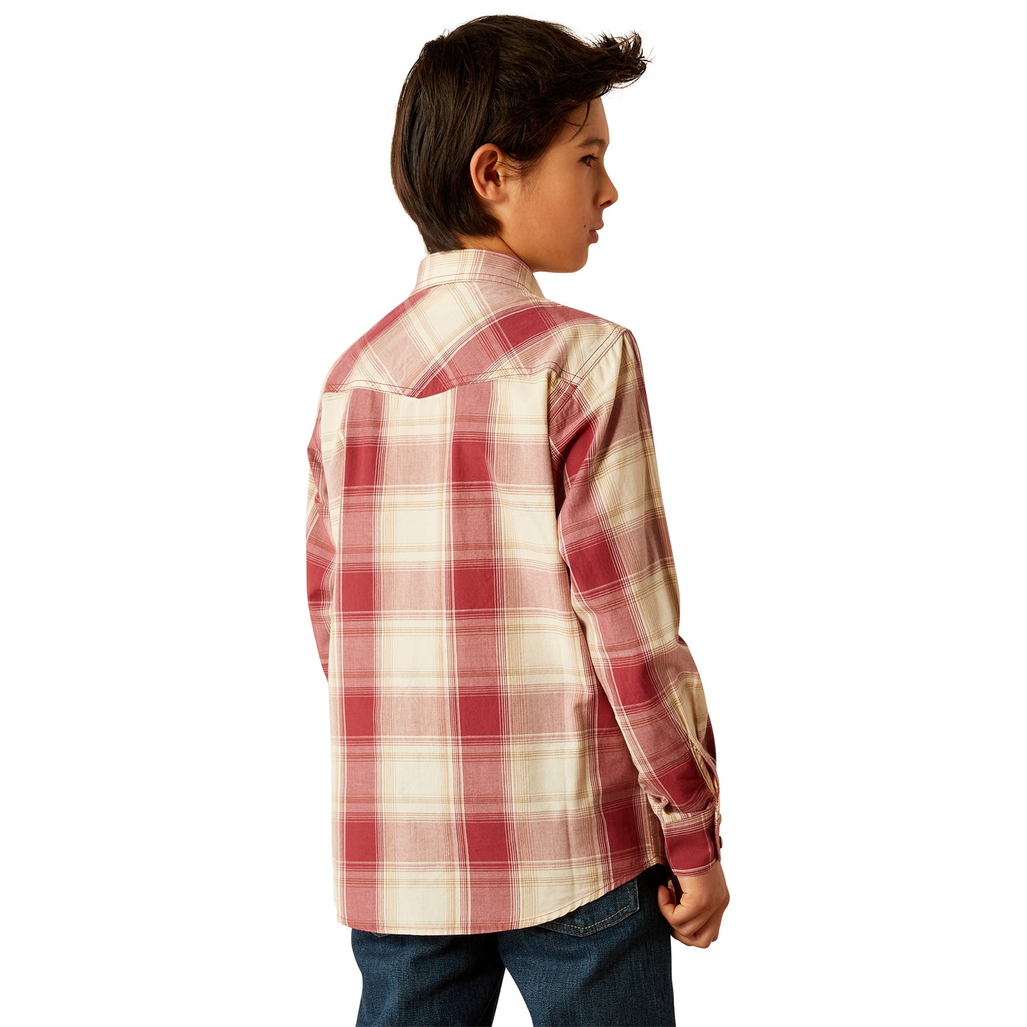 10054797 Boys Hardwick Retro Snap Shirt by Ariat