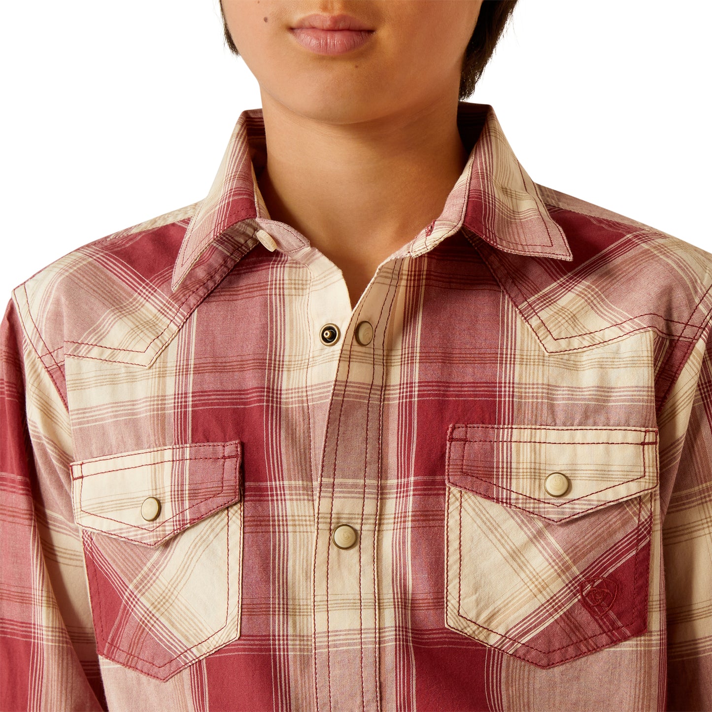 10054797 Boys Hardwick Retro Snap Shirt by Ariat