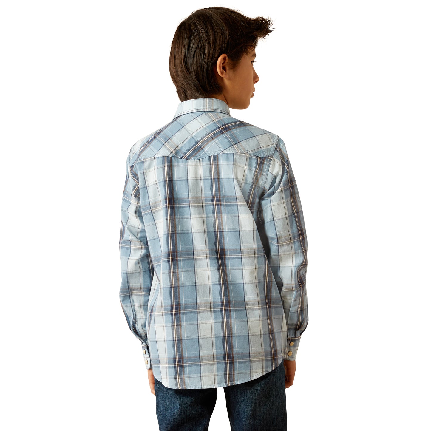 10054799 Boy's Hampton Retro Snap Shirt by Ariat