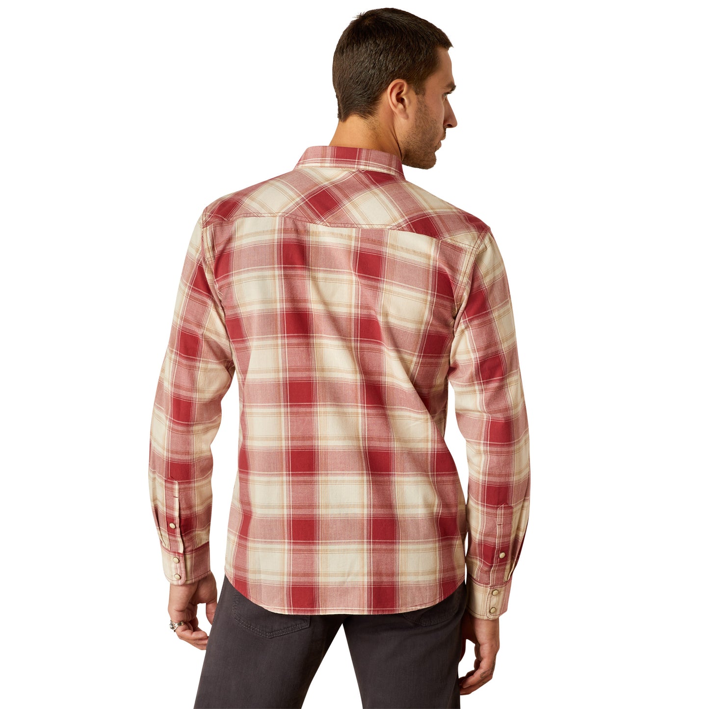 10054706 Men's Hardwick Long Sleeve Snap Shirt by Ariat