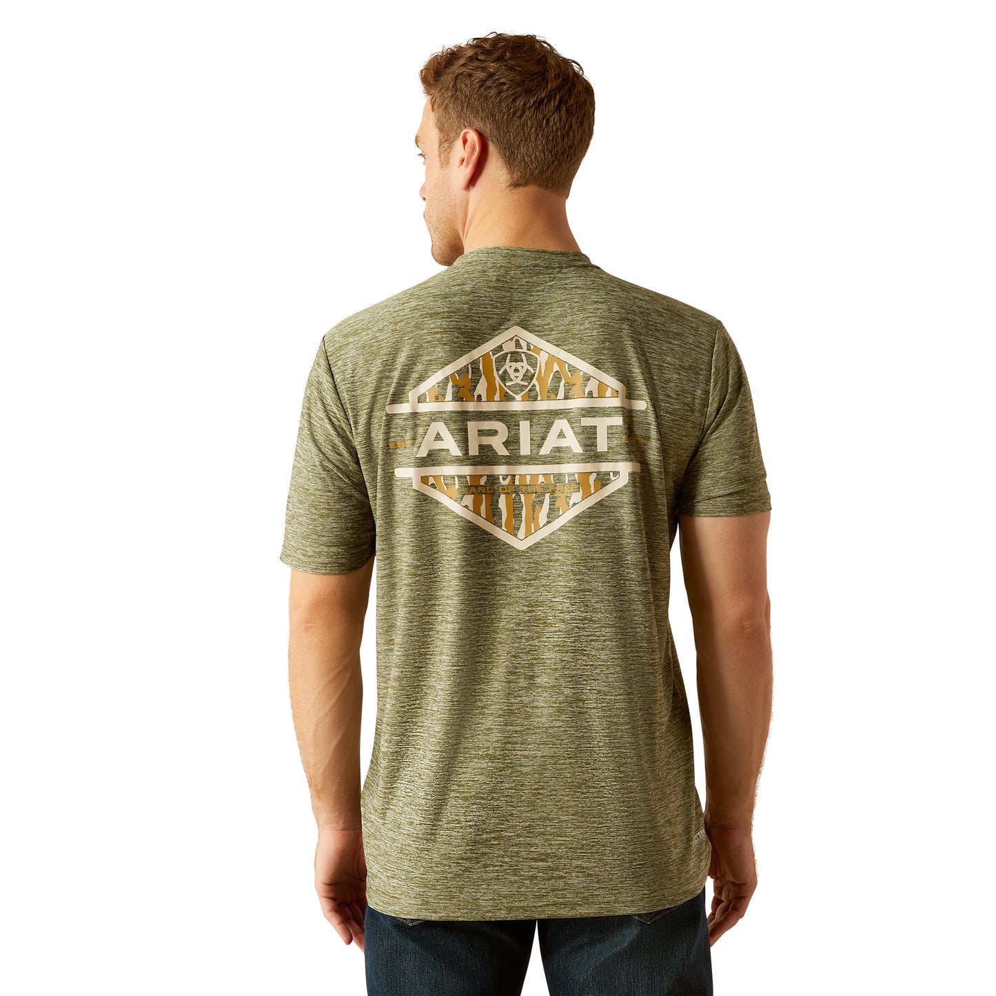 10054763 Men's Camo Charger T-Shirt by Ariat