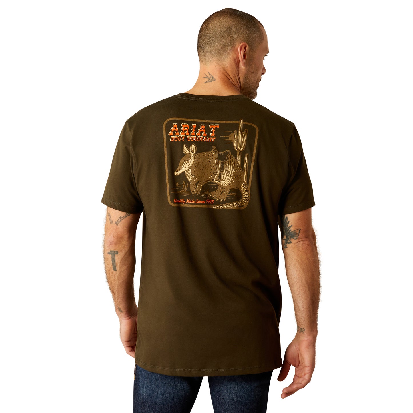 10054843 Men's Armadillo T-Shirt by Ariat