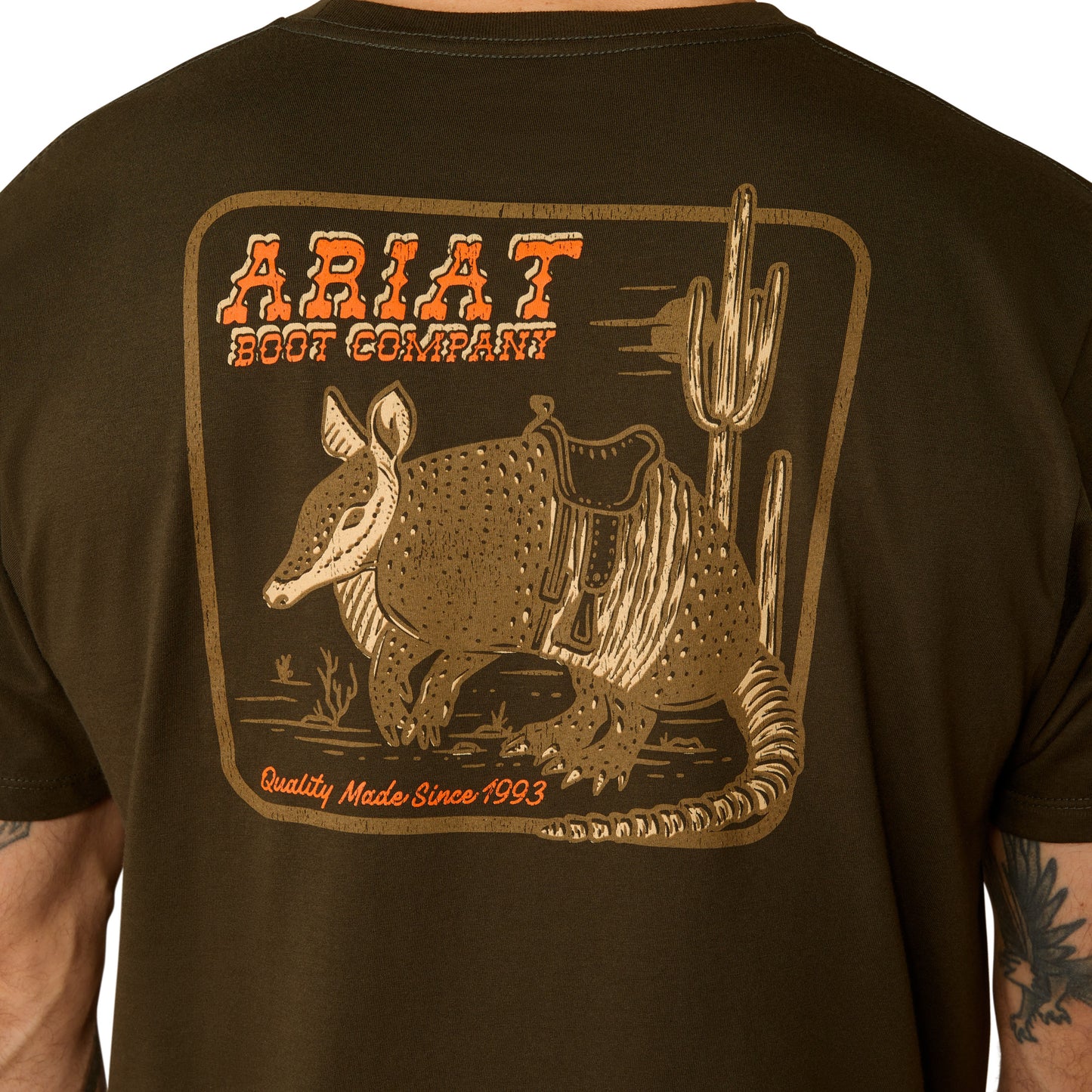 10054843 Men's Armadillo T-Shirt by Ariat