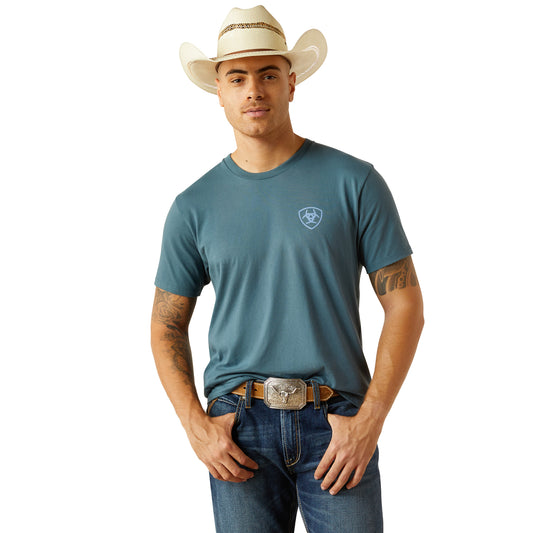10058897 Men's Puebla Serape Short Sleeve T-Shirt by Ariat