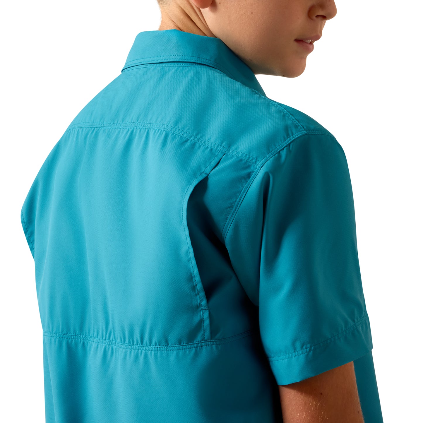 10073499 Boy's VentTEK Outbound Short Sleeve Shirt by Ariat