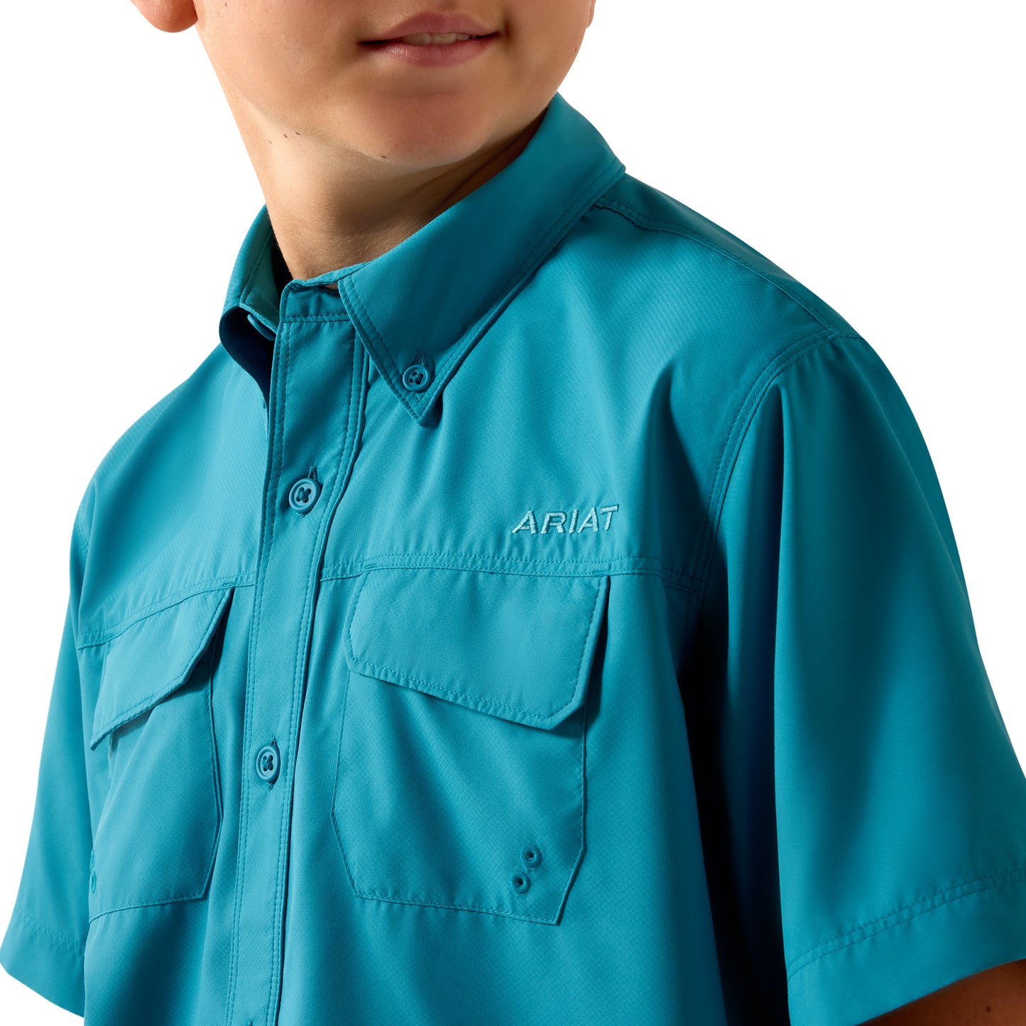 10073499 Boy's VentTEK Outbound Short Sleeve Shirt by Ariat