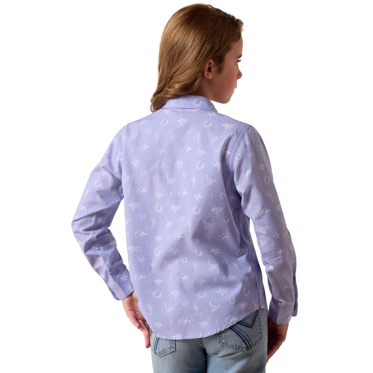 10073448 Girl's Western Motifs Shirt by Ariat