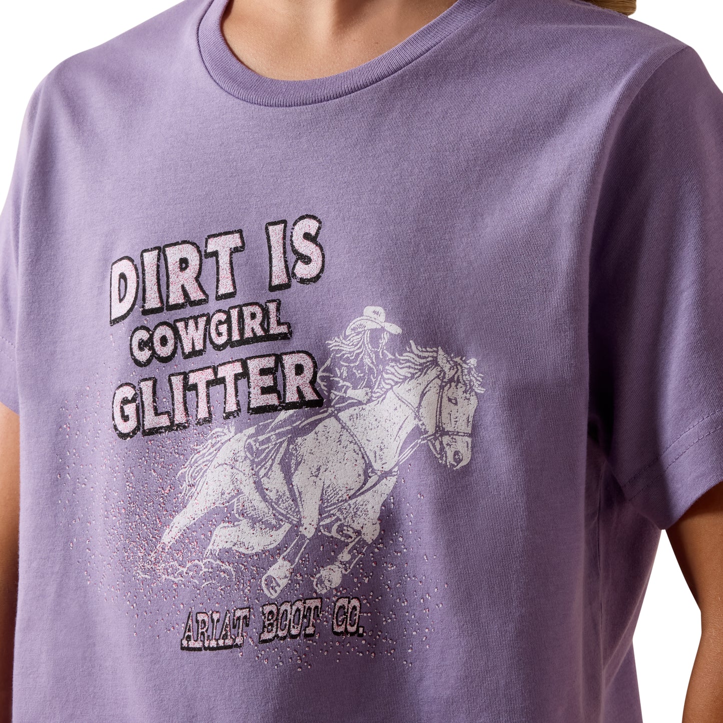 10078381 Girl's Cowgirl Glitter T-Shirt by Ariat