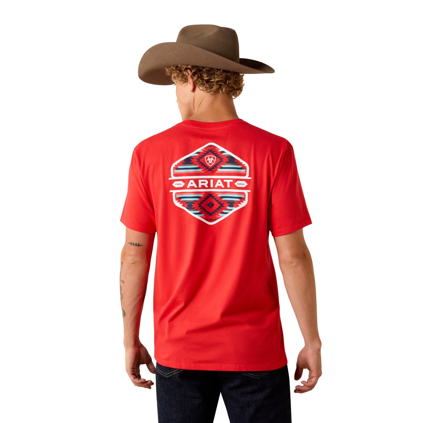 10054352  Men's Chinelos Hex Classic Fit T-Shirt by Ariat