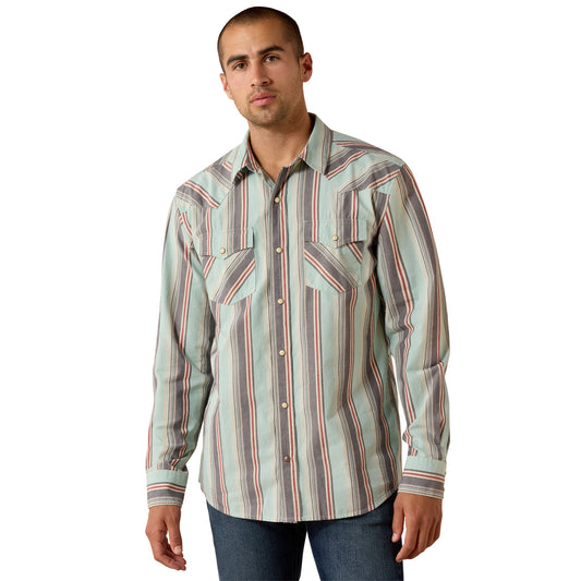 10071089 Men's Retro Hesperus Fitted Snap Shirt by Ariat