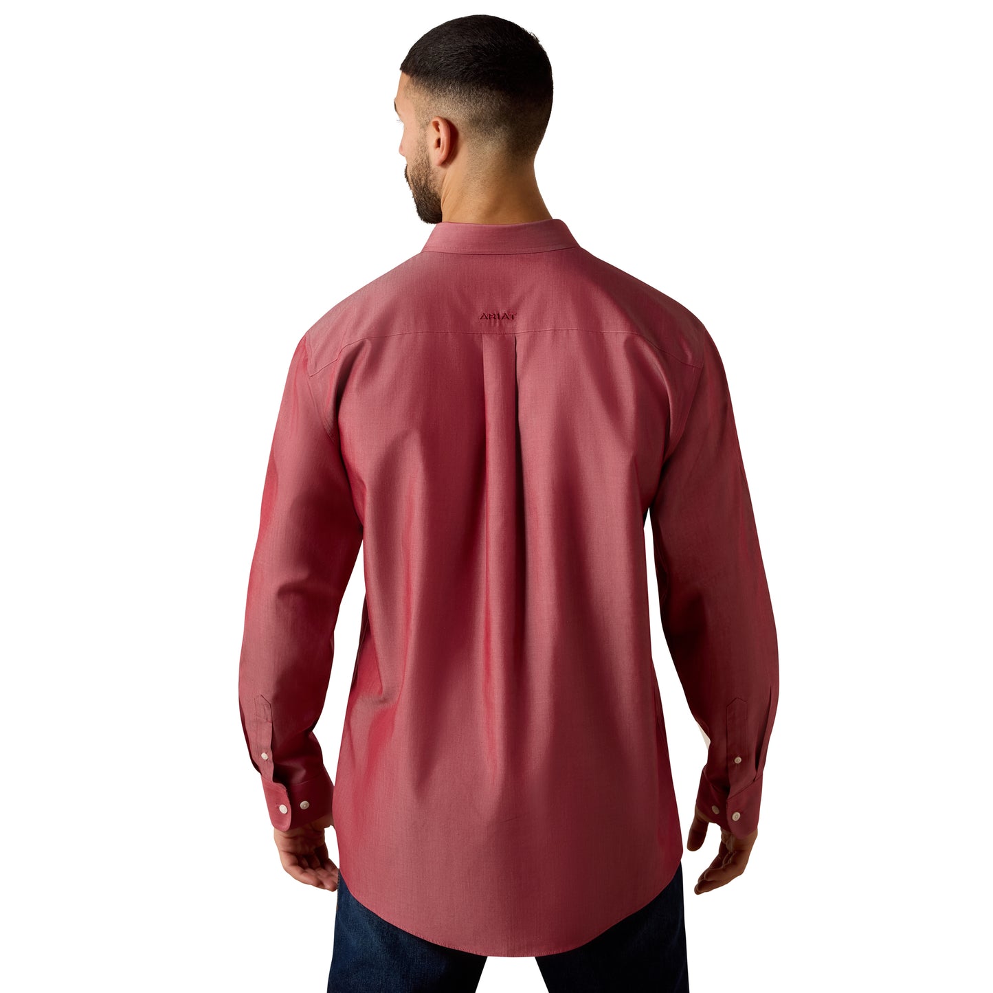 10073476 Men's Wrinkle Free Pinpoint Oxford Classic Fit Shirt by Ariat