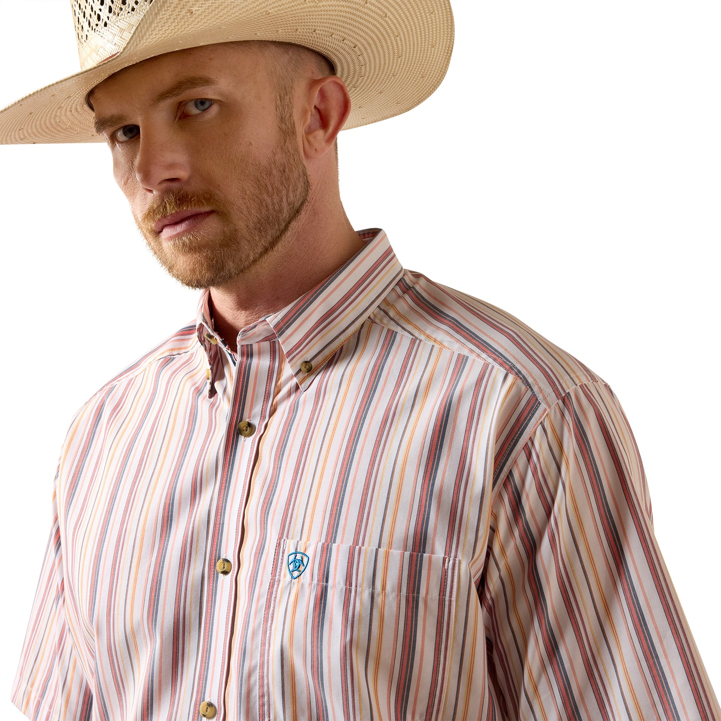 10073597 Men's Pro Series Short Sleeve Neil Classic Fit Shirt