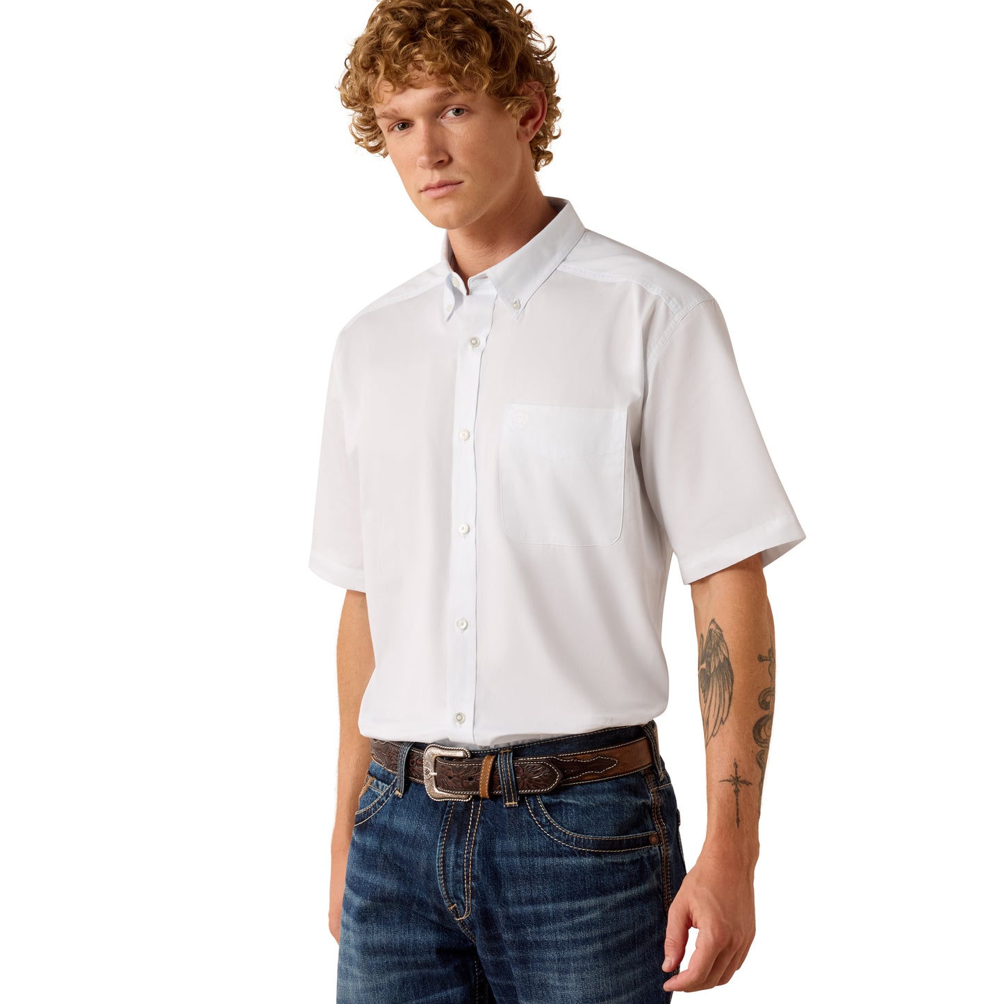 10073615 Men's Lightweight Twill Shirt By Ariat