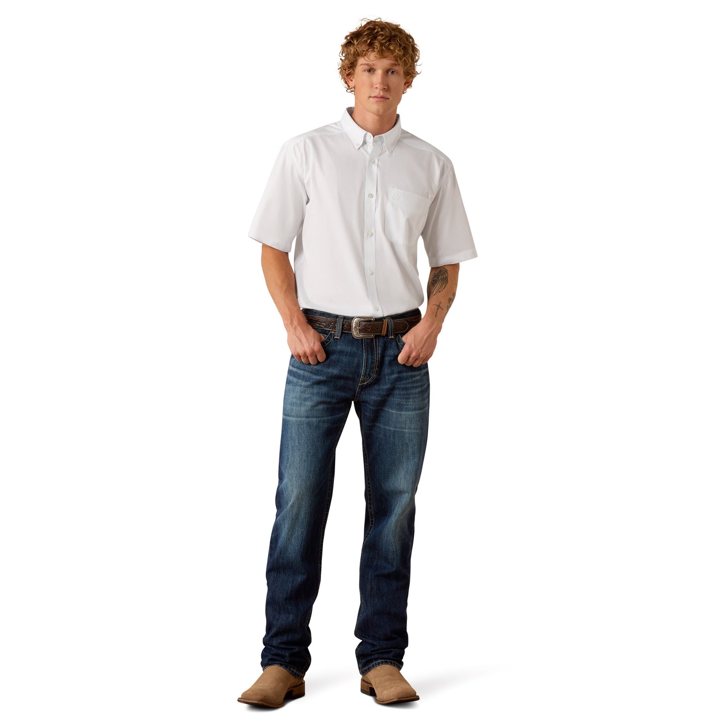 10073615 Men's Lightweight Twill Shirt By Ariat