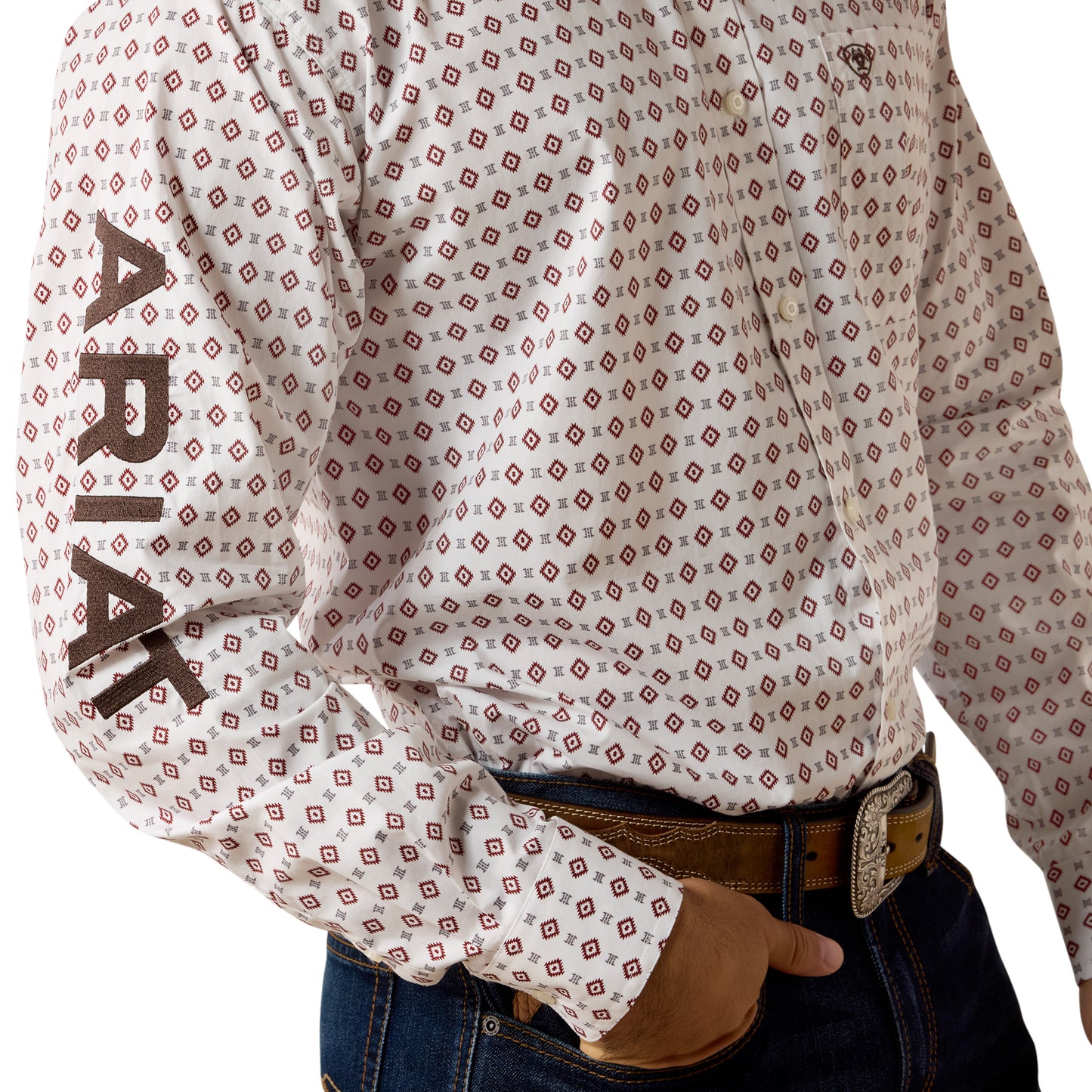 10073629 Men's Team Dallas Classic Fit Shirt by Ariat