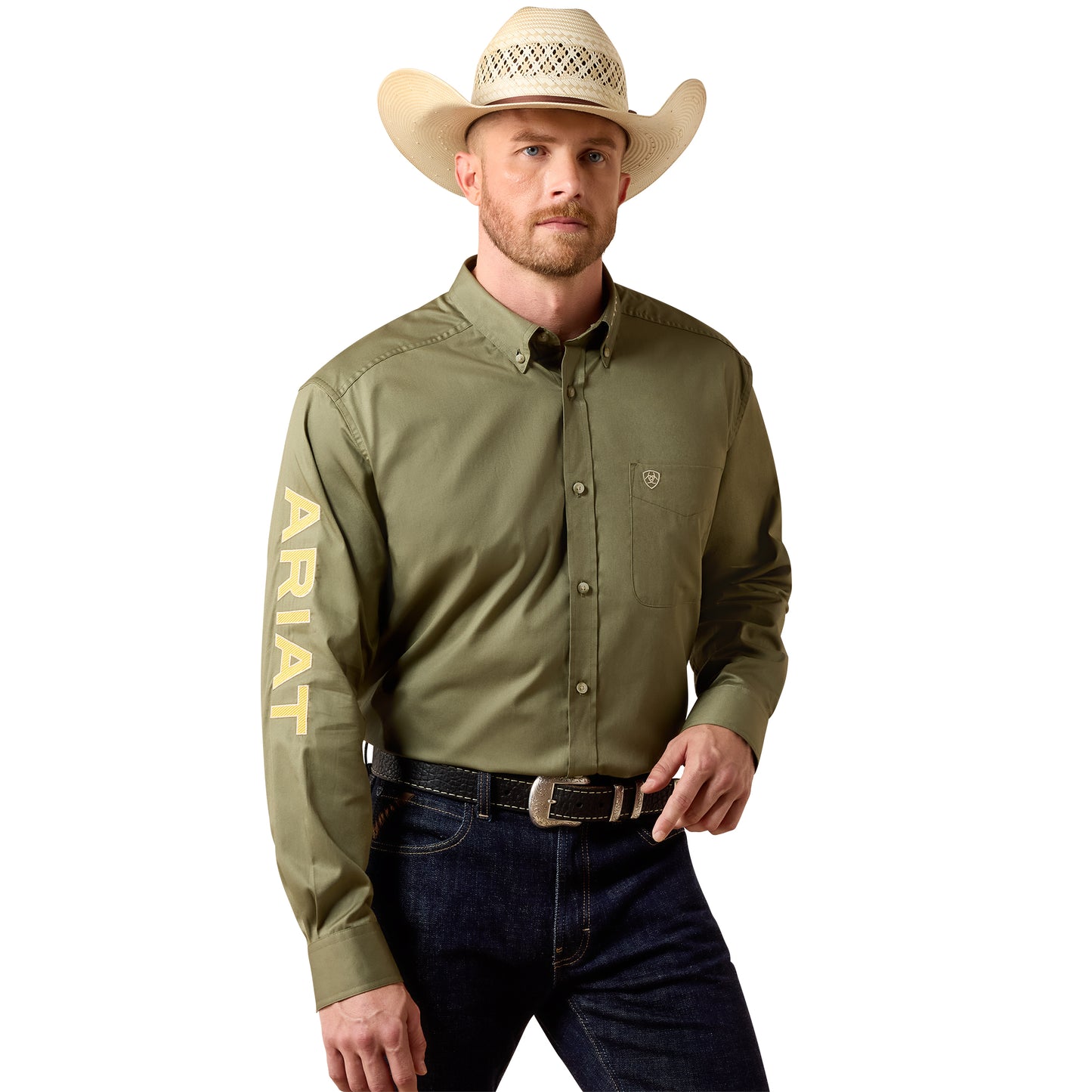 10073661 Men's Team Logo Classic Fit Shirt by Ariat