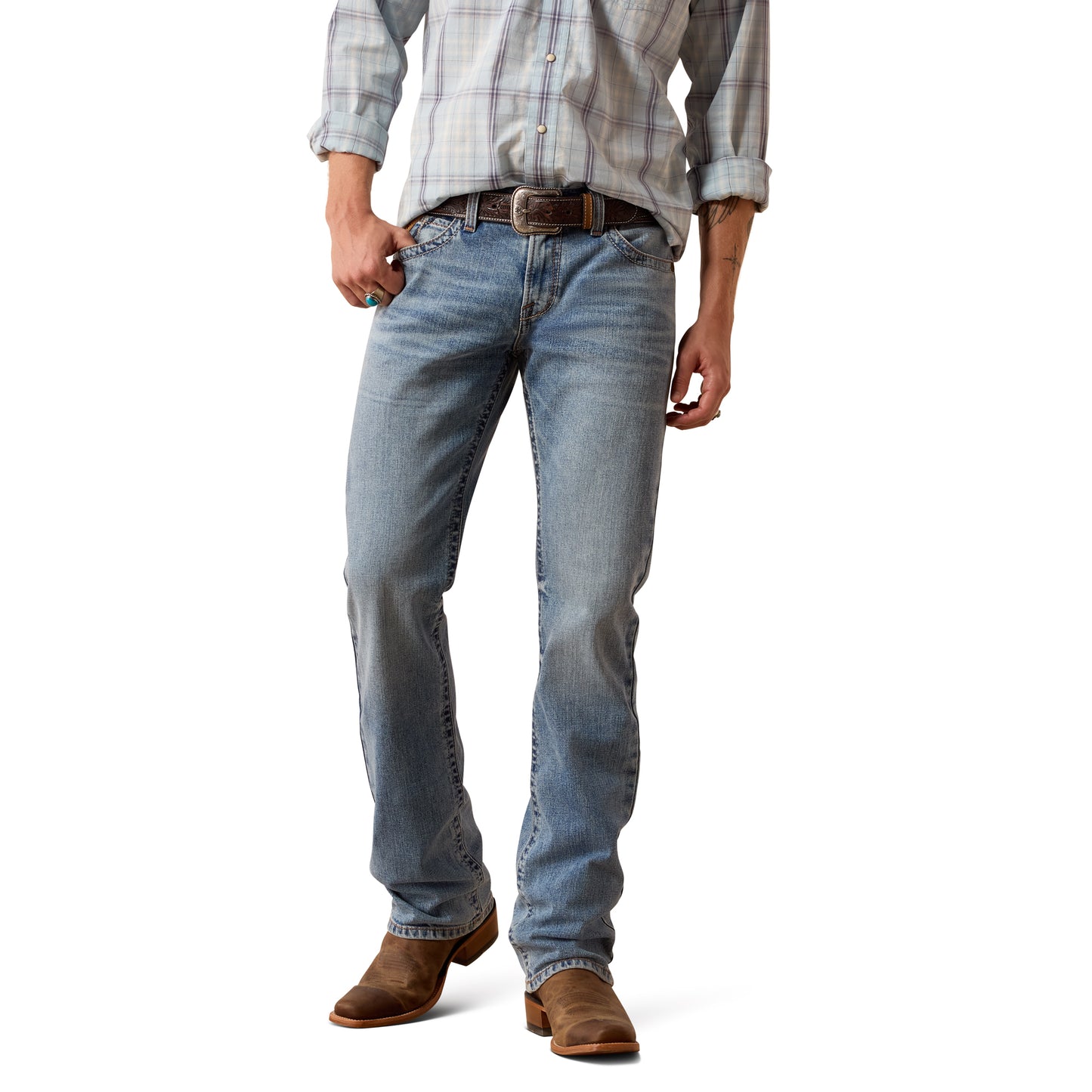 10074793 Men's Bolt Slim Straight Jean by Ariat