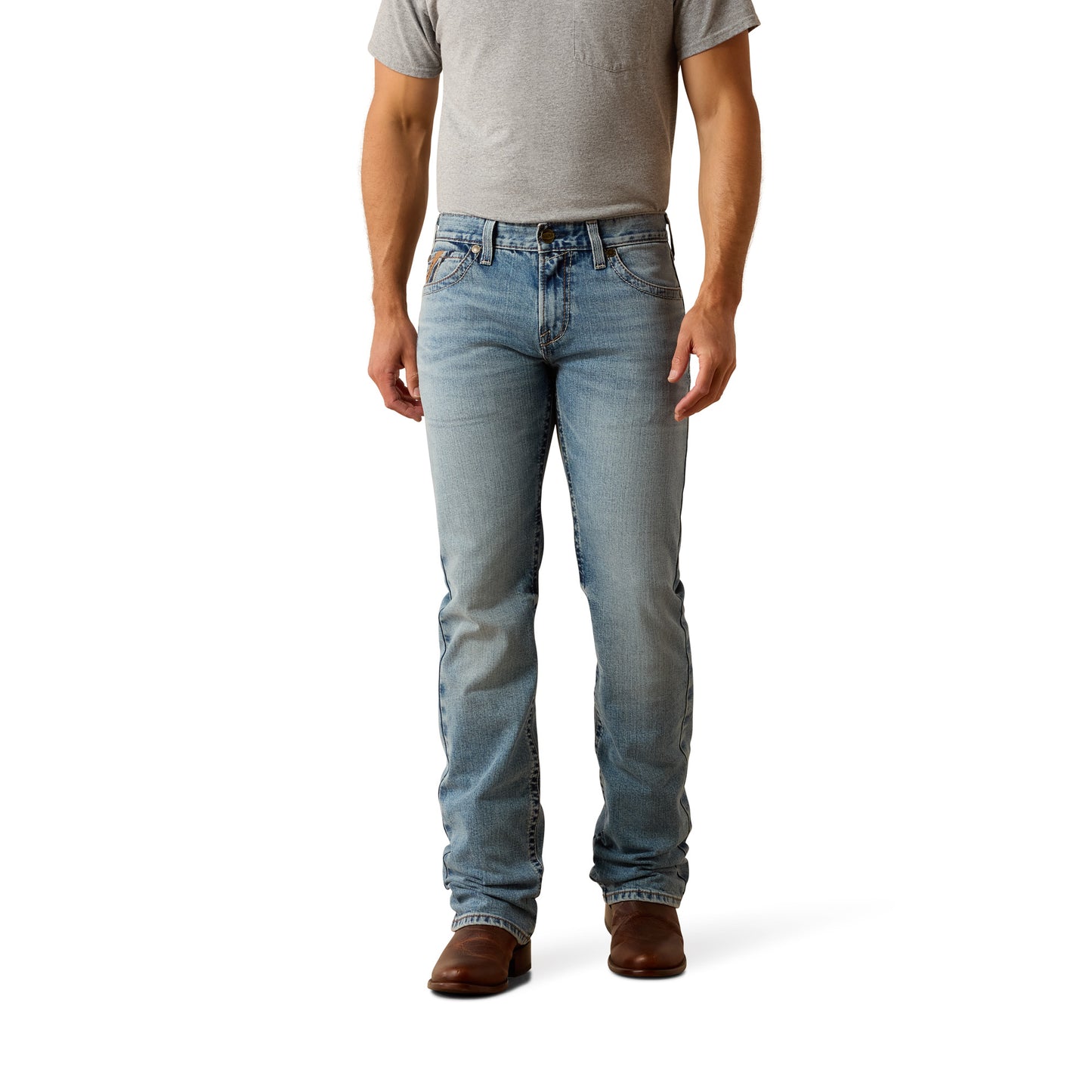 10074793 Men's Bolt Slim Straight Jean by Ariat