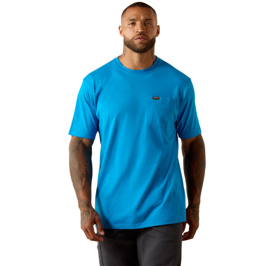 10071293 Men's Rebar Cotton Strong Pocket T-Shirt by Ariat