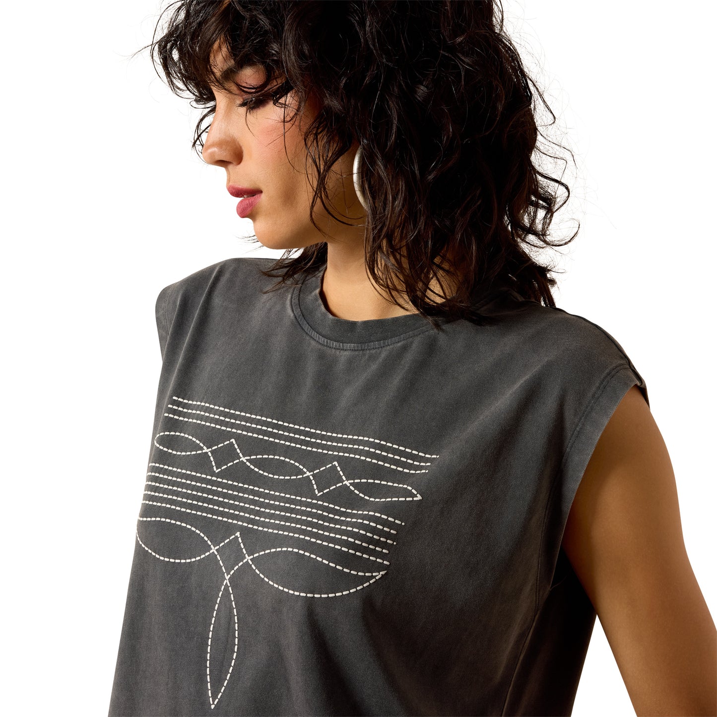 10071109 Women's Dallas Cropped T-Shirt by Ariat