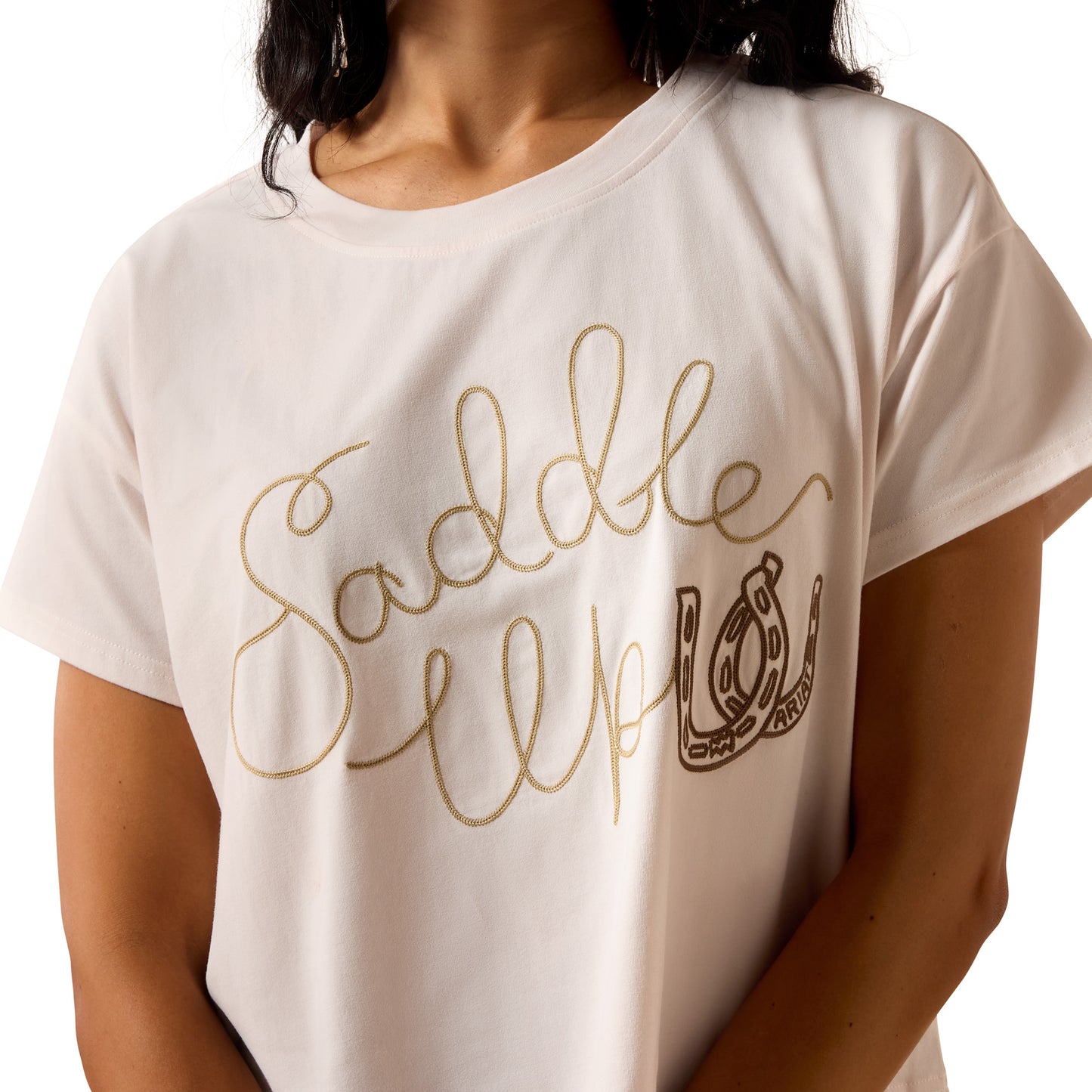10073553 Women's Saddle Up Boxy Fit T-Shirt by Ariat