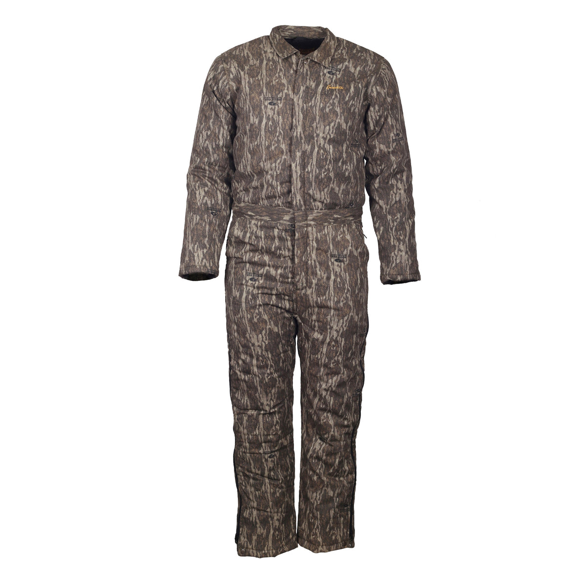 Youth Insulated Tundra Hunting Coverall in Mossy Oak Bottomland by Gamehide