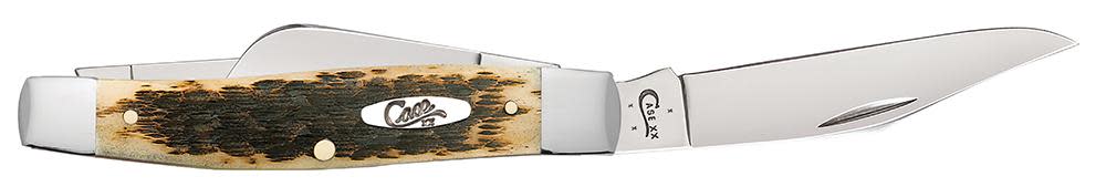 Amber Bone Large Stockman Pocket Knife by Case