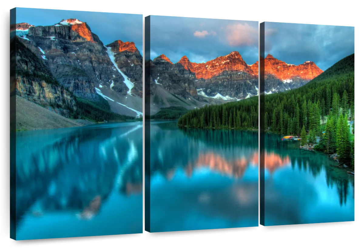 Tranquil Moraine Lake Wall Art