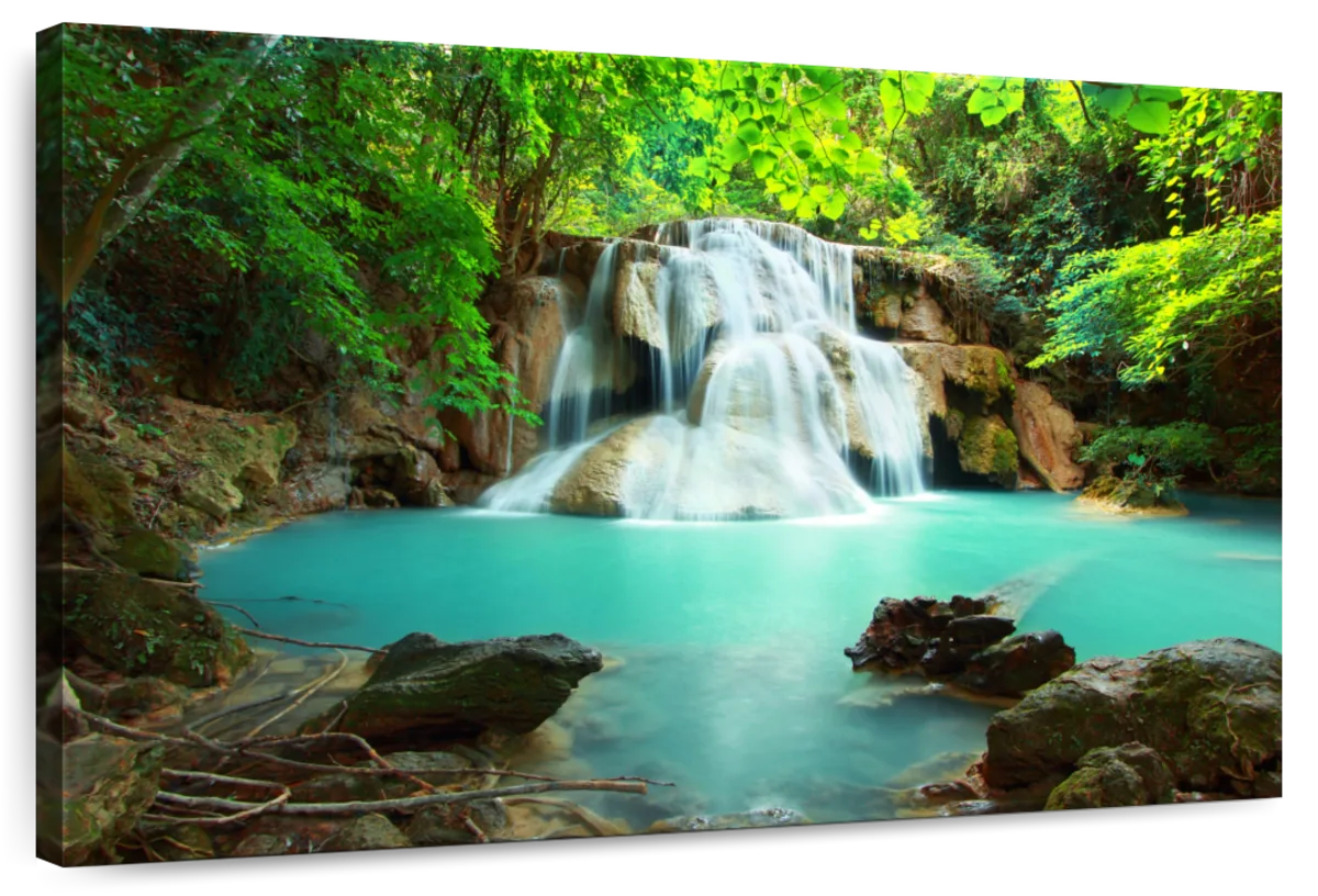 Thai Huay Mae Khamin Waterfall Wall Art