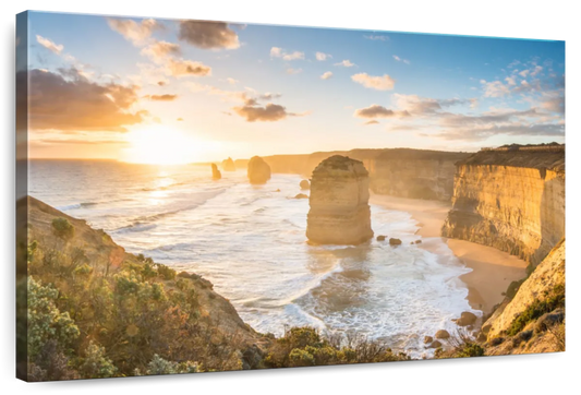 Twelve Apostles Beach Sunrise Wall Art