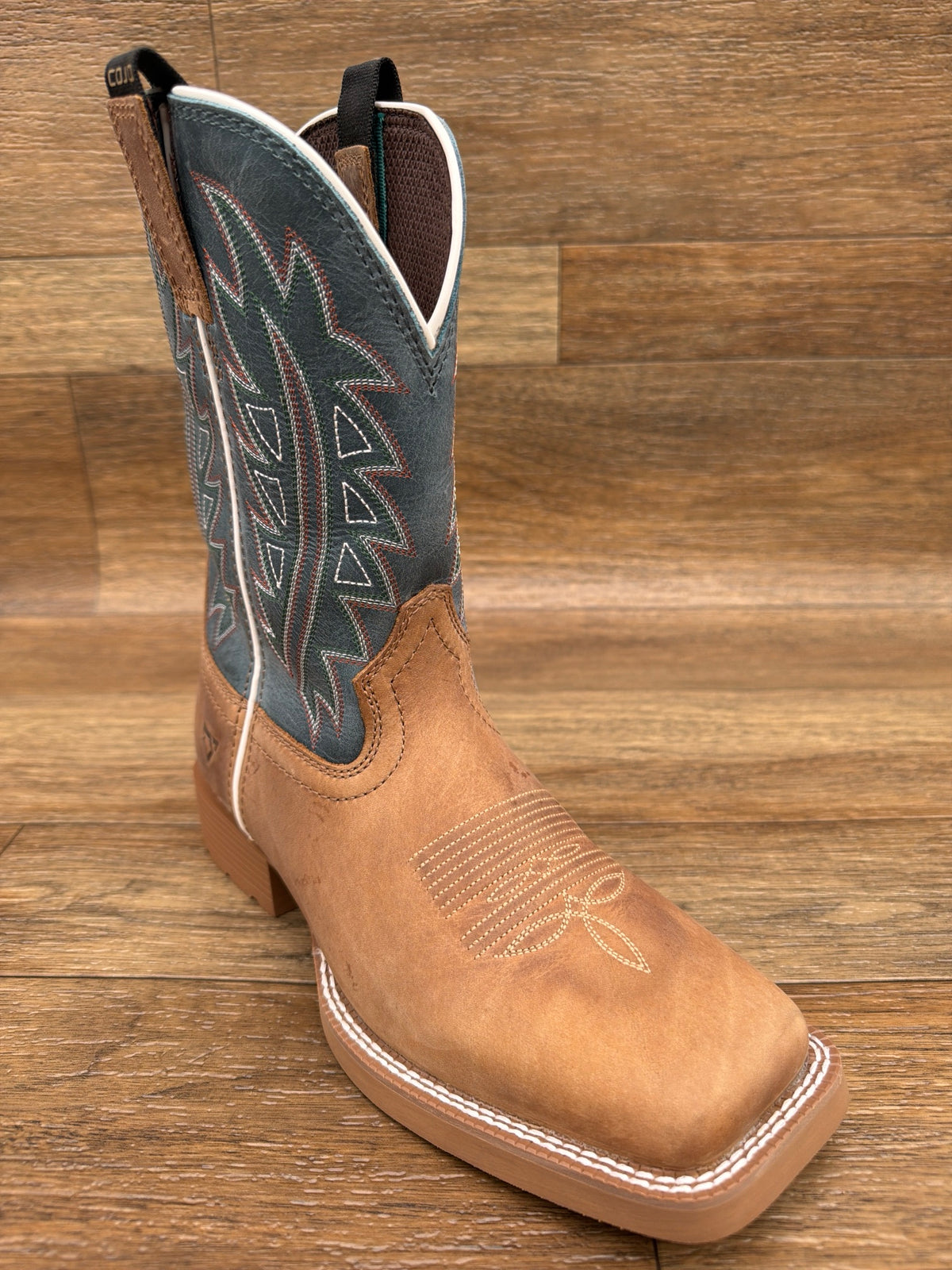Men's Cody Johnson Honky Tonk 11 Inch Square Toe Western Boot by Justin - angle view