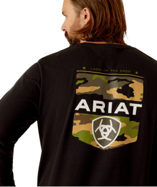 10052035 Men's Lotf Camo Shield T-Shirt by Ariat