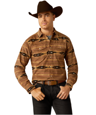 10053874 Men's Hobart Retro Snap Long Sleeve Shirt by Ariat