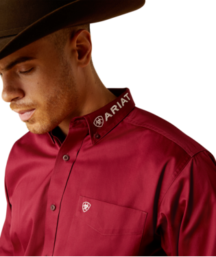 10052820 Men's Team Logo Twill Classic Fit Shirt by Ariat