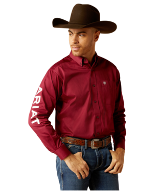 10052820 Men's Team Logo Twill Classic Fit Shirt by Ariat