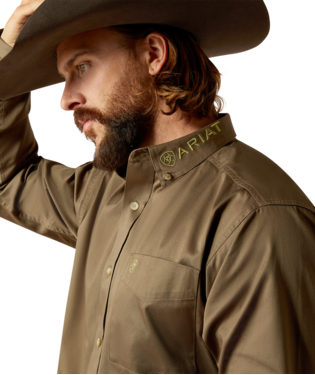 10052824 Men's Team Logo Twill Long Sleeve Shirt by Ariat