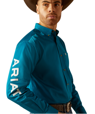 10052825 Men's Team Logo Twill Long Sleeve Shirt by Ariat