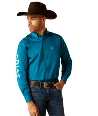 10052825 Men's Team Logo Twill Long Sleeve Shirt by Ariat