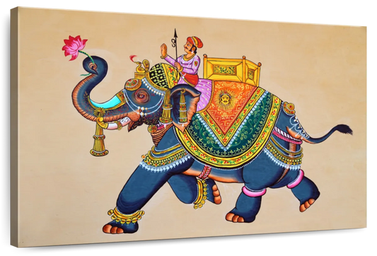 Rajasthani Elephant Wall Art