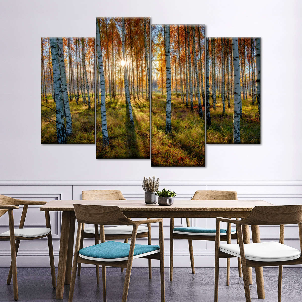 Swedish Birch Forest Wall Art