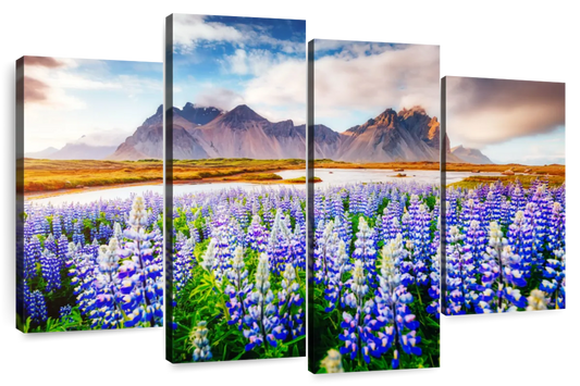 Majestic Lupines Wall Art