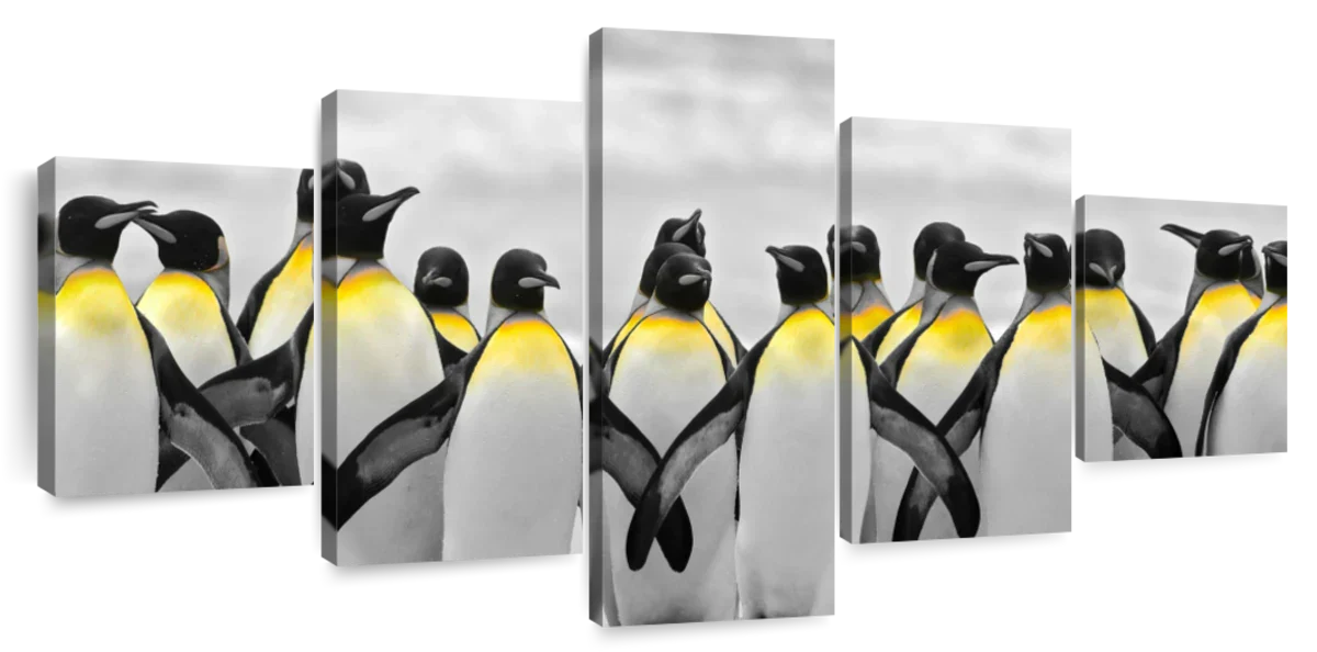 Penguins Pop Wall Art